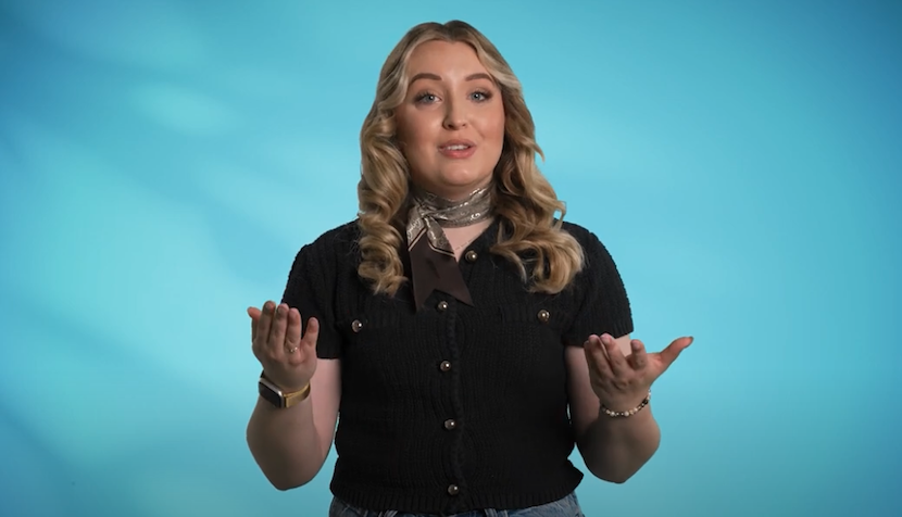 WINfluencer Julia in een video